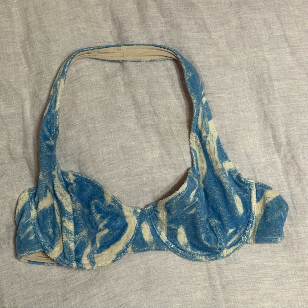 Stone Fox Swim Underwire Halter Bikini Top